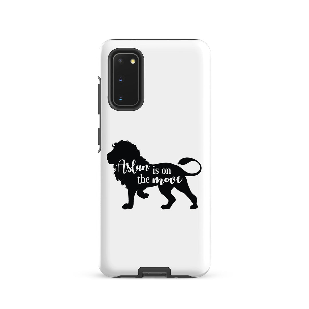 Christian Phone Case Aslan Is On The Move White for Samsung® Samsung® Phone Cases Matte Samsung Galaxy S20 