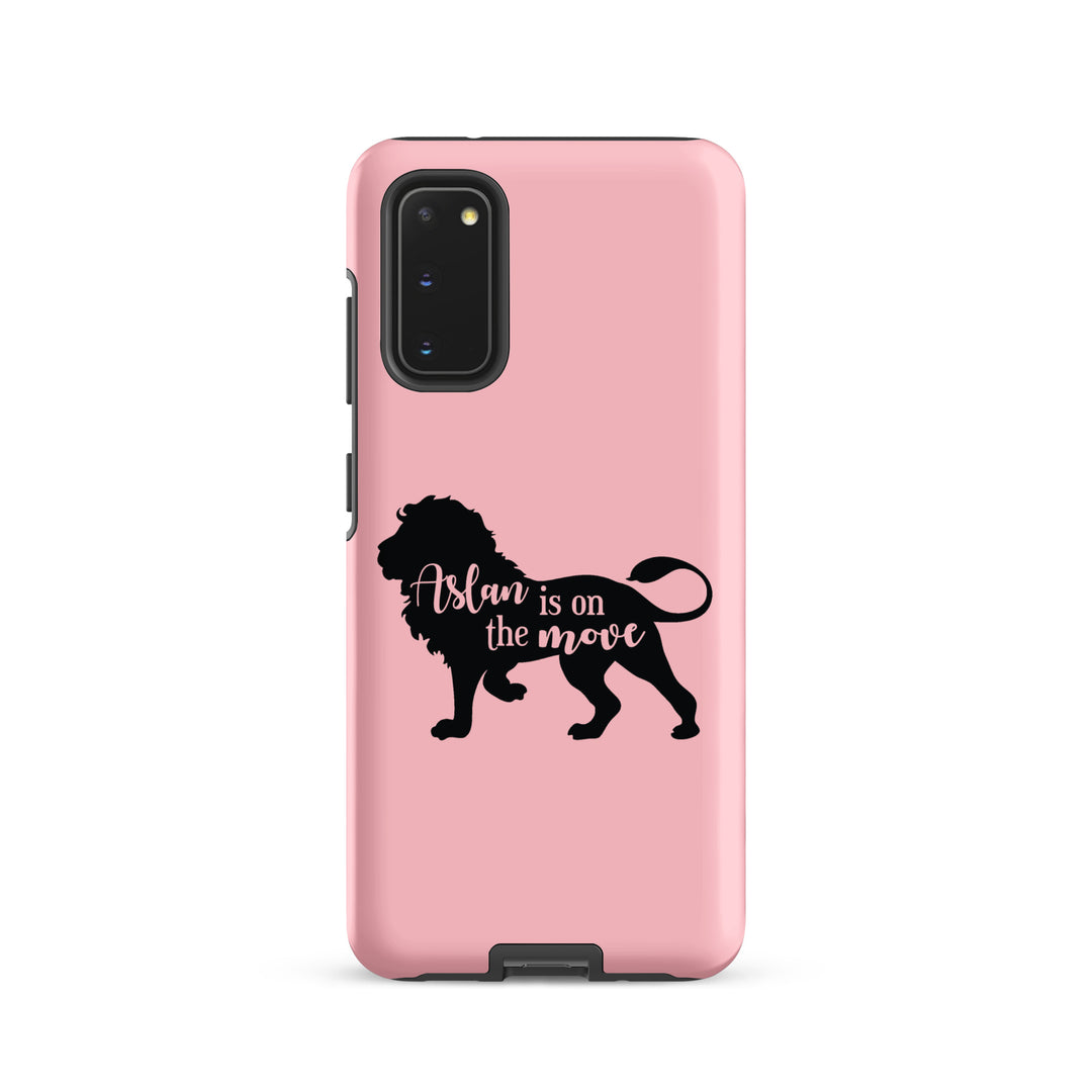 Christian Phone Case Aslan Is On The Move Pink for Samsung® Samsung® Phone Cases Matte Samsung Galaxy S20 