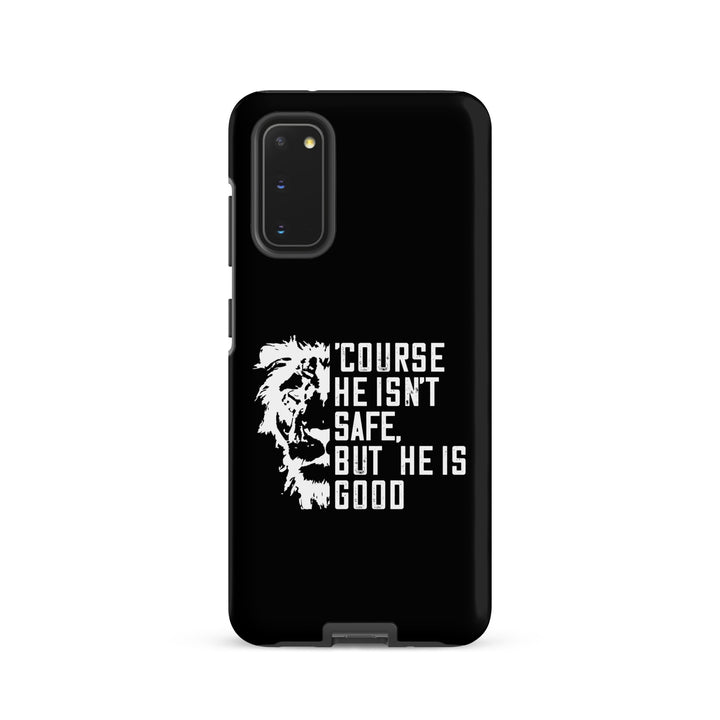 Christian Phone Case Christian Phone 'Course He Isn't Safe Black for Samsung® Samsung® Phone Cases Matte Samsung Galaxy S20 