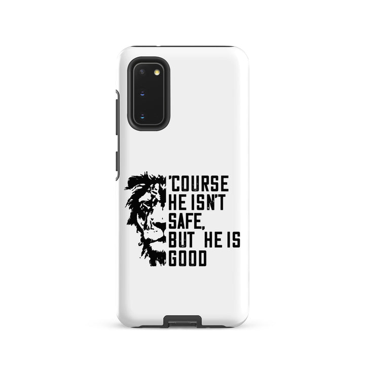 Christian Phone Case 'Course He Isn't Safe White for Samsung® Samsung® Phone Cases Matte Samsung Galaxy S20 