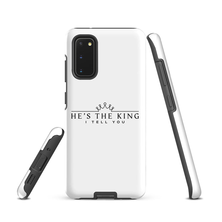 Christian Phone Case He's The King White for Samsung® Samsung® Phone Cases   