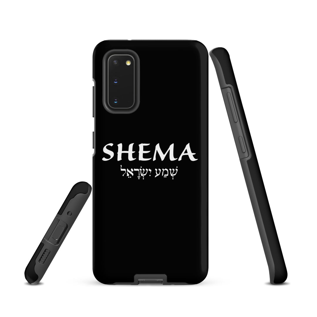 Christian Phone Case Shema Hebrew Black for Samsung® Samsung® Phone Cases   