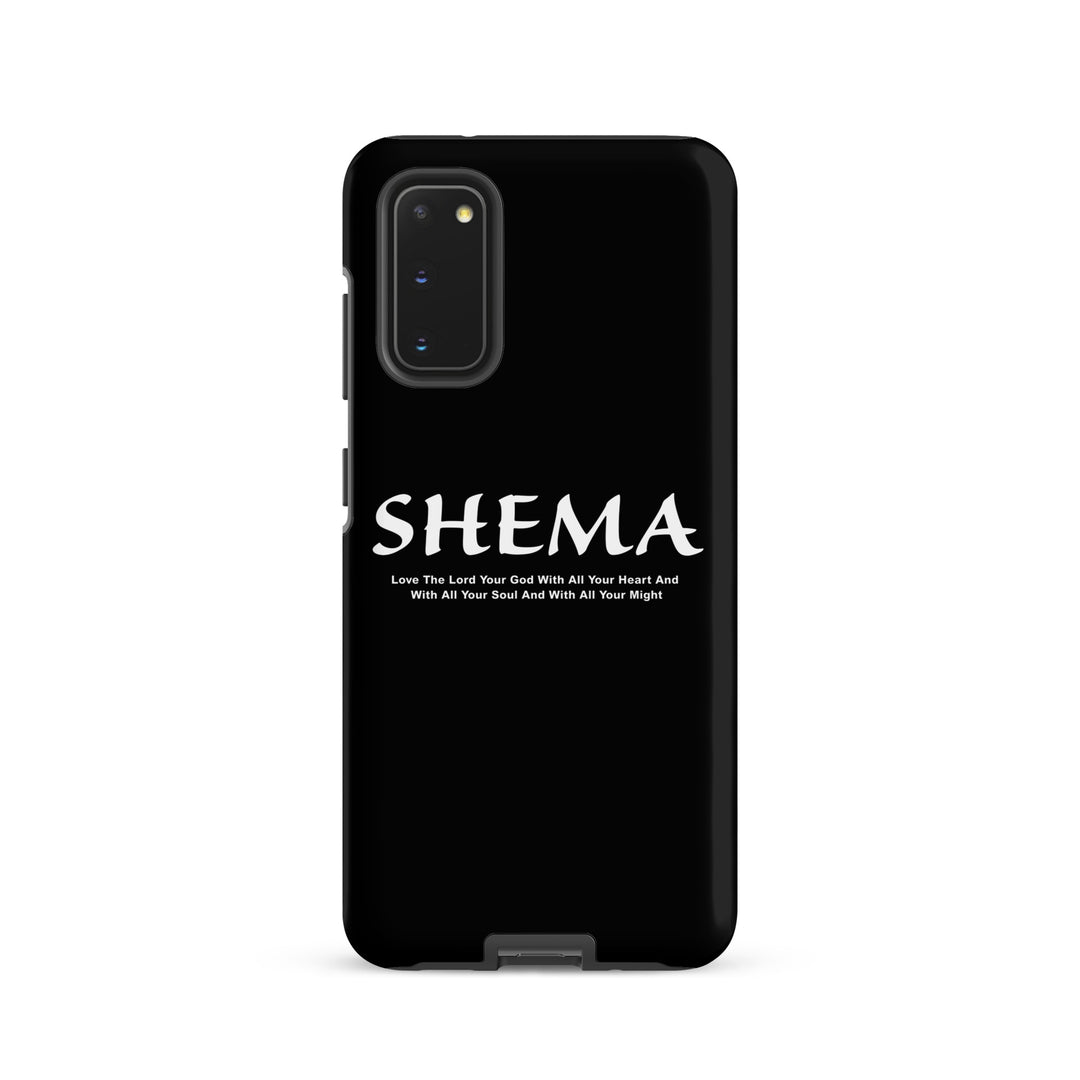 Christian Phone Case Shema Love The Lord Black for Samsung® Samsung® Phone Cases Matte Samsung Galaxy S20 