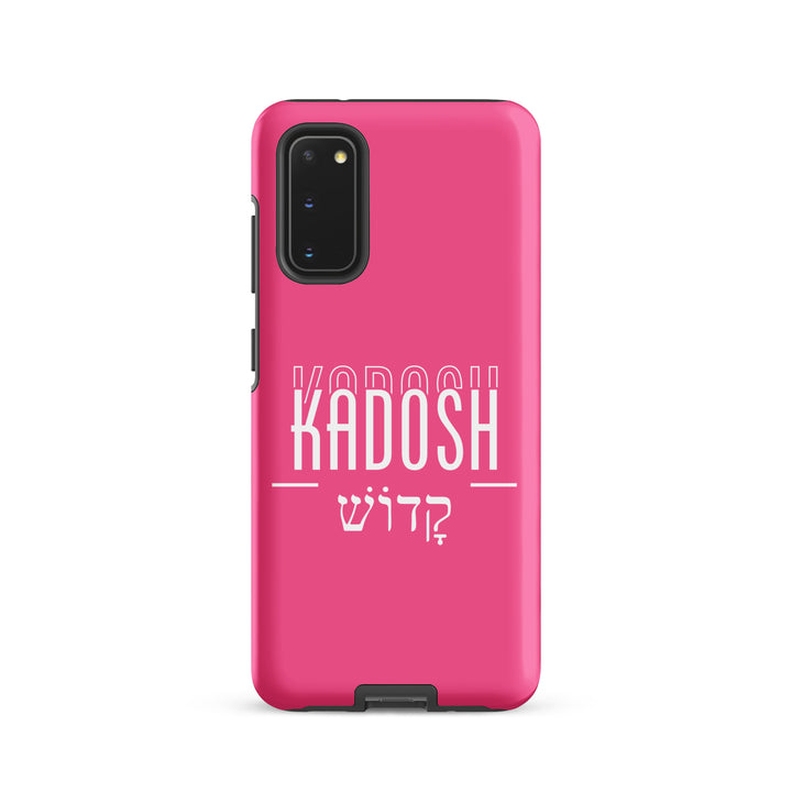 Christian Phone Case Kadosh Hebrew Pink for Samsung® Samsung® Phone Cases Matte Samsung Galaxy S20 