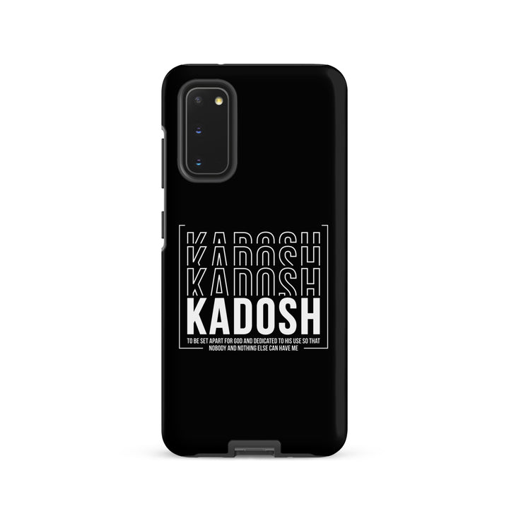 Christian Phone Case Kadosh Dedicated To His Use Black for Samsung® Samsung® Phone Cases Matte Samsung Galaxy S20 