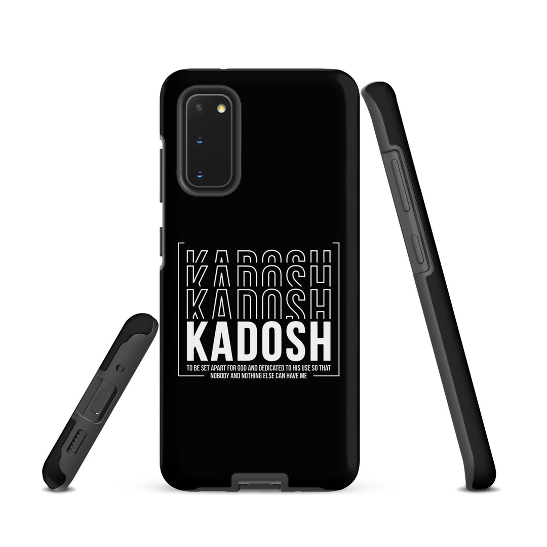 Christian Phone Case Kadosh Dedicated To His Use Black for Samsung® Samsung® Phone Cases   