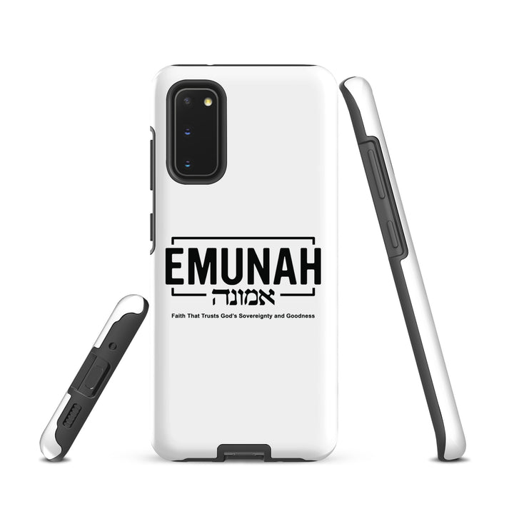 Christian Phone Case Emunah Faith That Trusts White for Samsung® Samsung® Phone Cases   