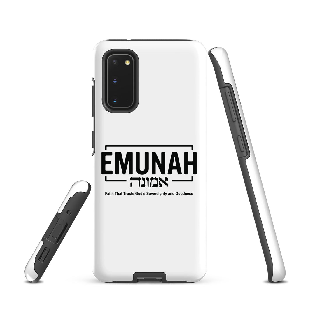 Christian Phone Case Emunah Steadfast Faith White for Samsung® Samsung® Phone Cases   