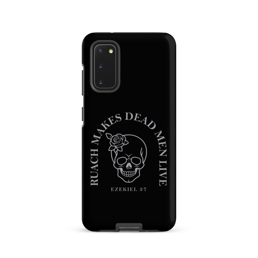 Christian Phone Case Ruach Makes Dead Men Live Black for Samsung® Samsung® Phone Cases Matte Samsung Galaxy S20 