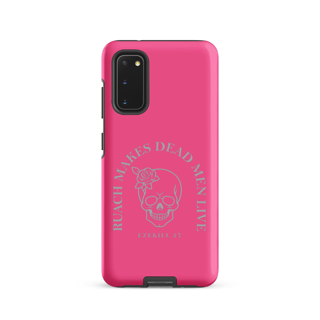 Christian Phone Case Ruach Makes Dead Men Live Pink for Samsung® Samsung® Phone Cases Matte Samsung Galaxy S20 