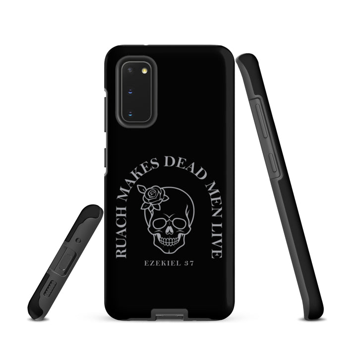 Christian Phone Case Ruach Makes Dead Men Live Black for Samsung® Samsung® Phone Cases   