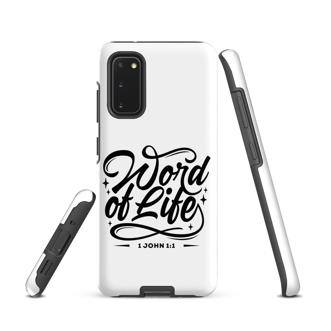 Christian Phone Case Word of Life White for Samsung® Samsung® Phone Cases   