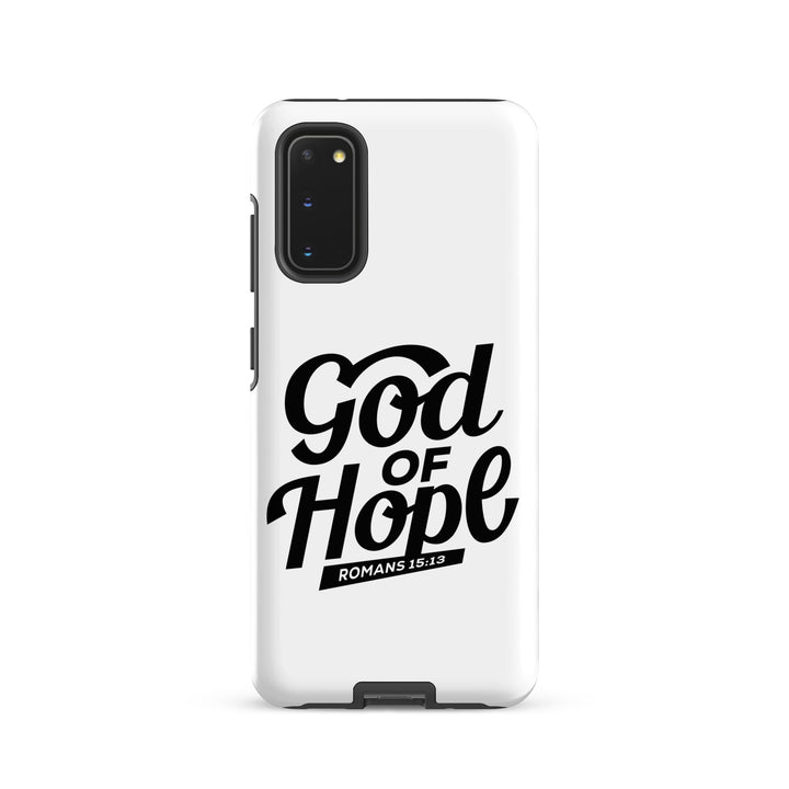 Christian Phone Case God of Hope White for Samsung® Samsung® Phone Cases Matte Samsung Galaxy S20 