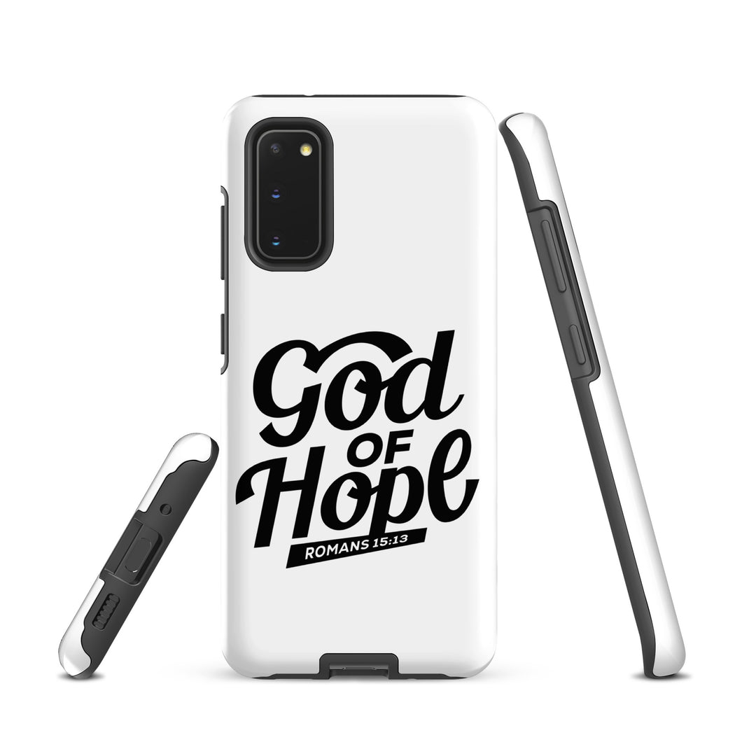 Christian Phone Case God of Hope White for Samsung® Samsung® Phone Cases   