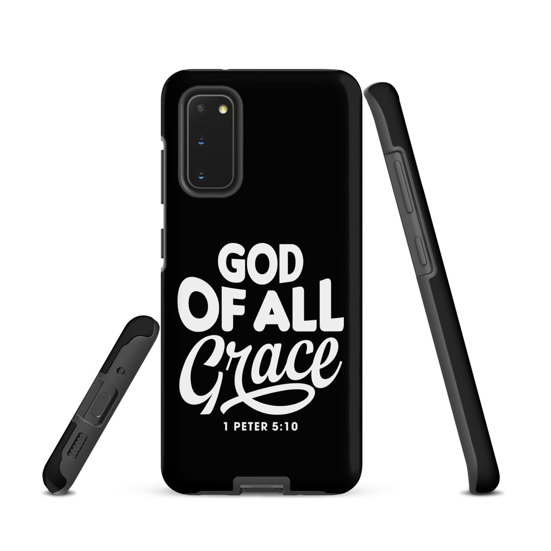 Christian Phone Case God of All Grace Black for Samsung® Samsung® Phone Cases   