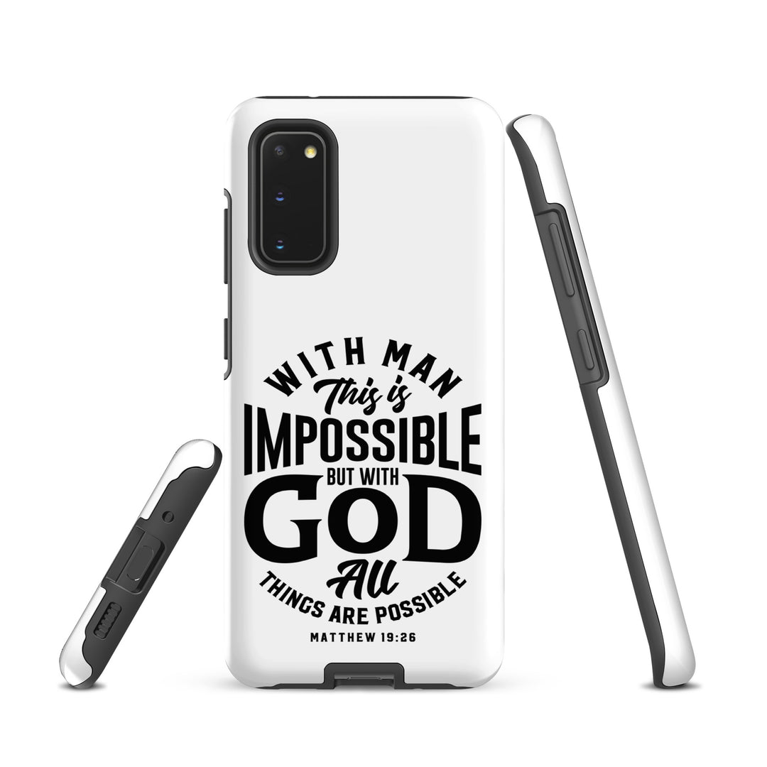 Christian Phone Case All Things Possible White for Samsung® Samsung® Phone Cases   