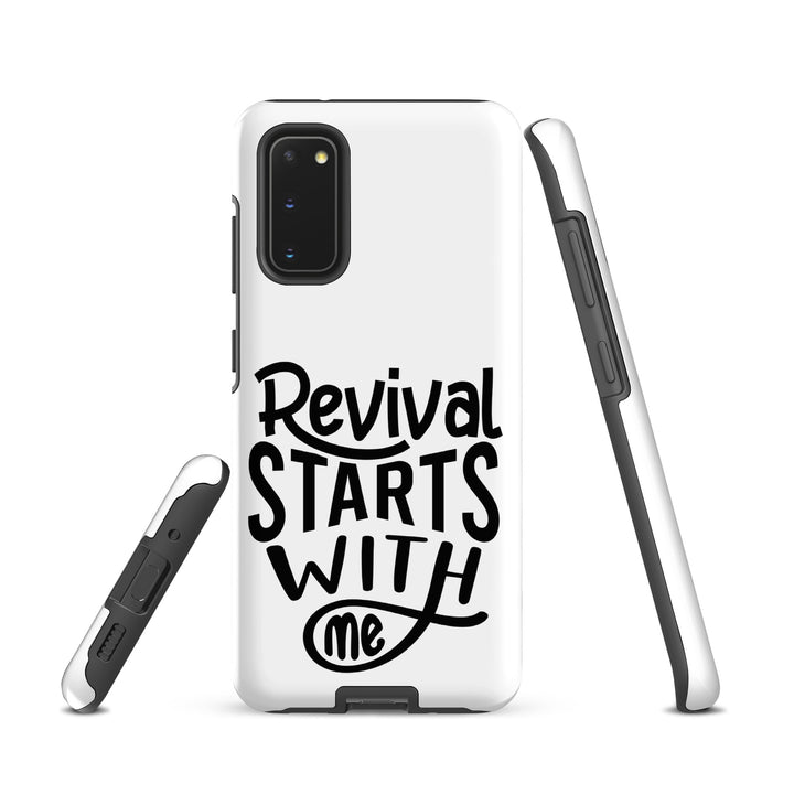 Christian Phone Case Revival Starts With Me White for Samsung® Samsung® Phone Cases   