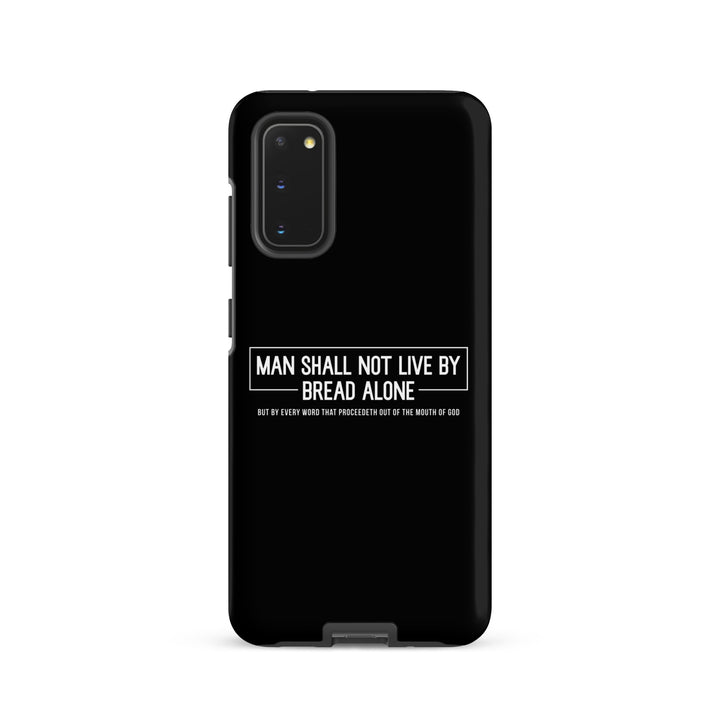 Christian Phone Case Bread Alone Black for Samsung® Samsung® Phone Cases Matte Samsung Galaxy S20 