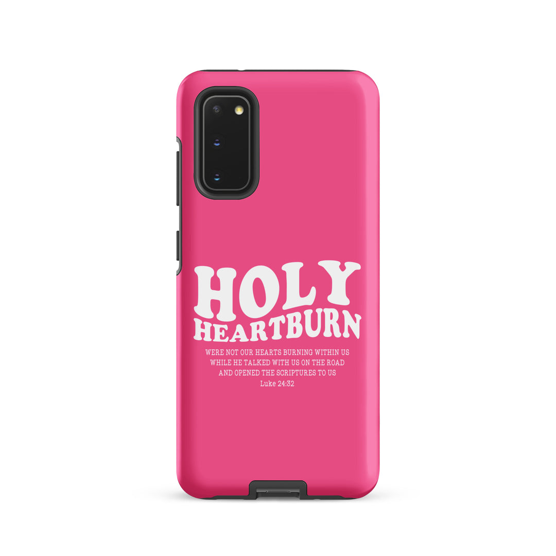 Christian Phone Case Holy Heartburn Pink for Samsung® Samsung® Phone Cases Matte Samsung Galaxy S20 