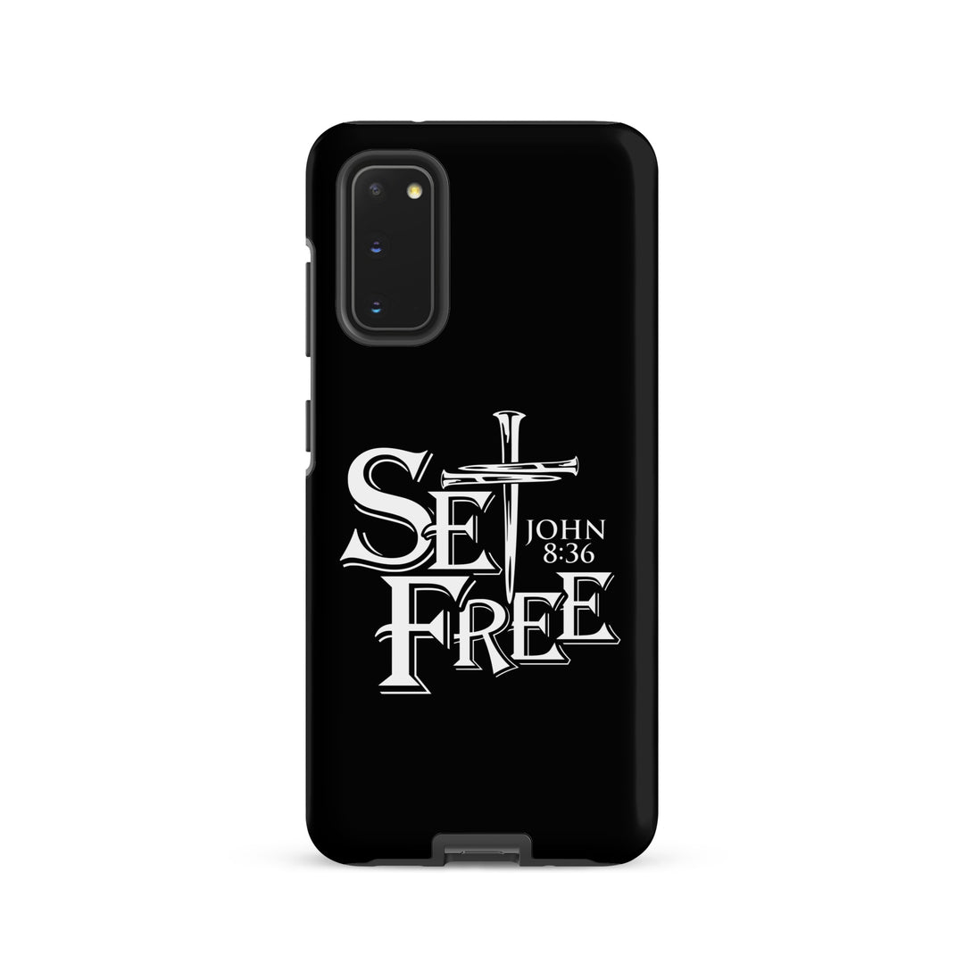 Christian Phone Case Set Free Black for Samsung® Samsung® Phone Cases Matte Samsung Galaxy S20 