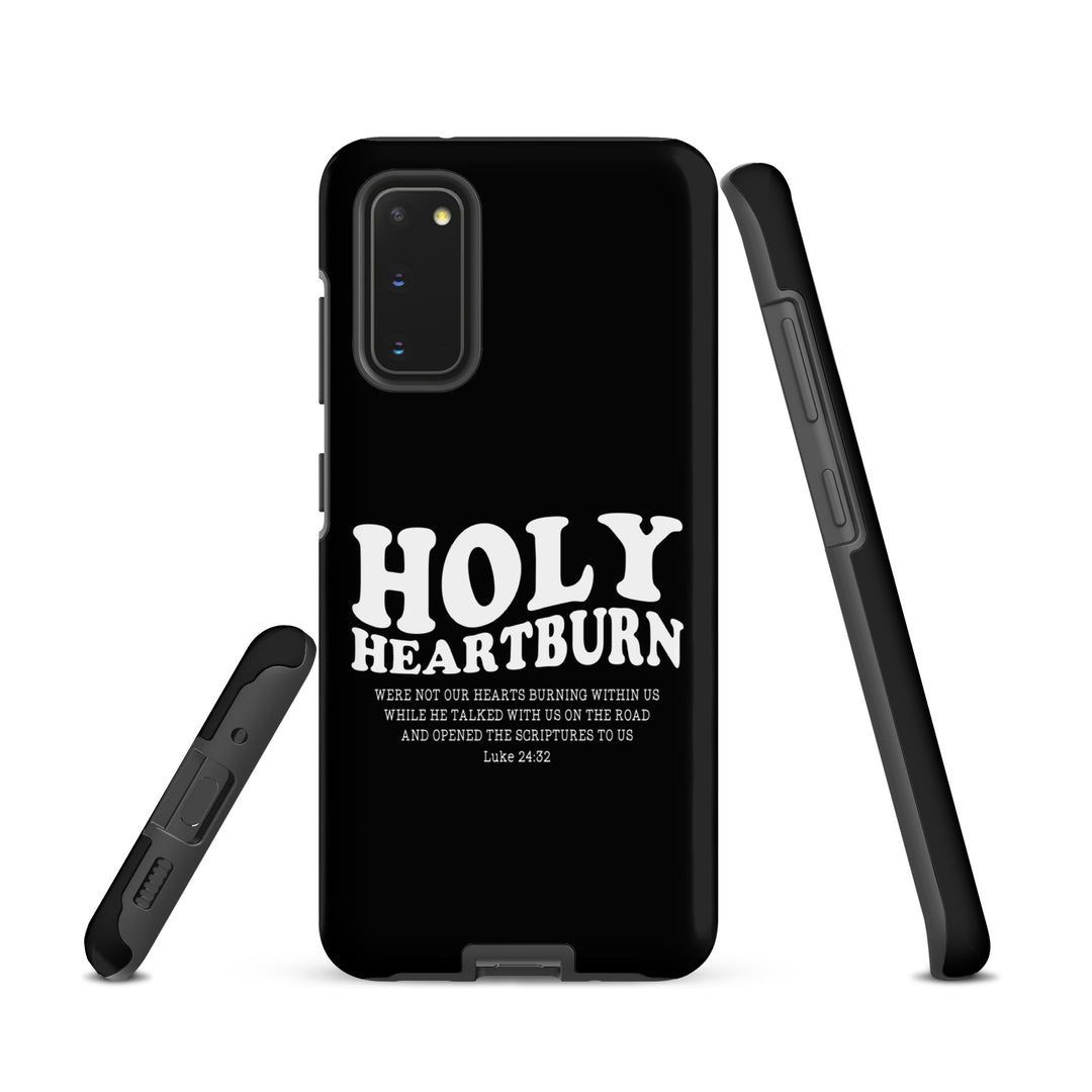 Christian Phone Case Holy Heartburn Black for Samsung® Samsung® Phone Cases   