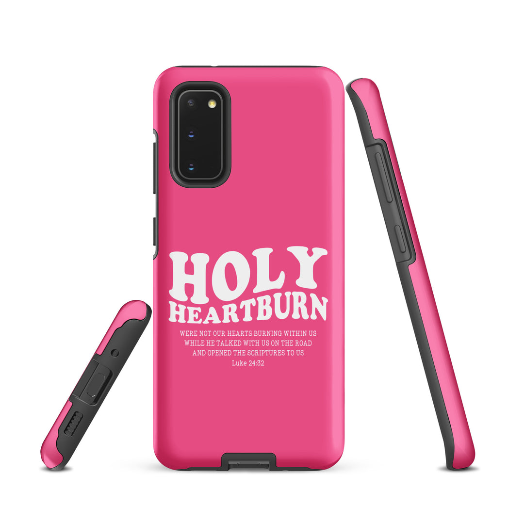 Christian Phone Case Holy Heartburn Pink for Samsung® Samsung® Phone Cases   