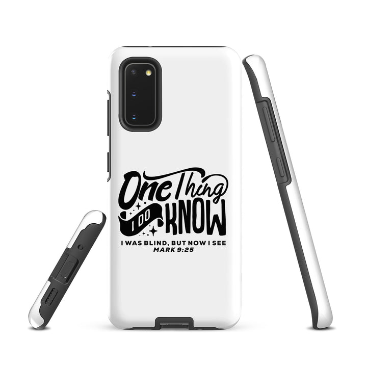 Christian Phone Case Now I See White for Samsung® Samsung® Phone Cases   