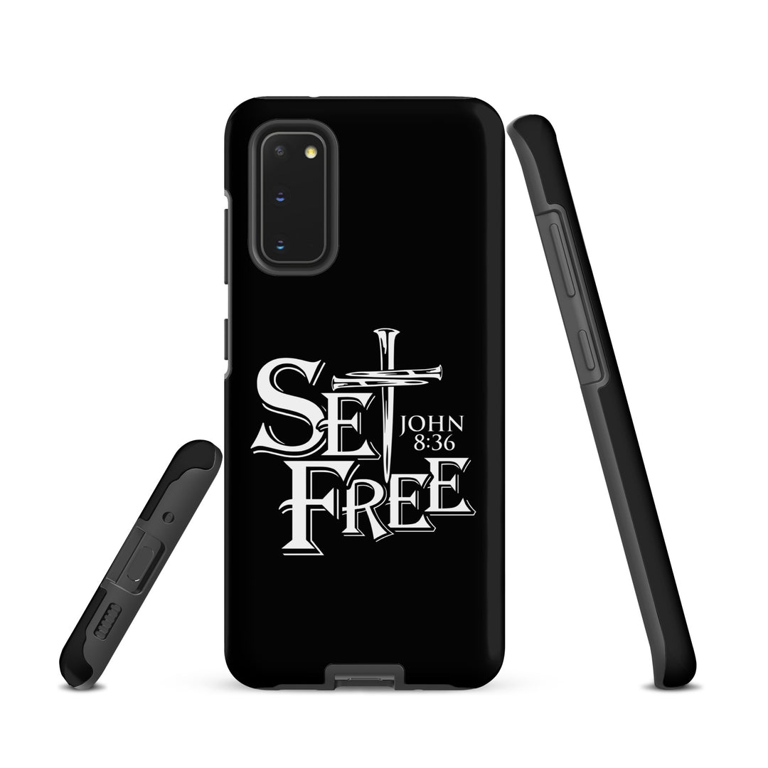 Christian Phone Case Set Free Black for Samsung® Samsung® Phone Cases   