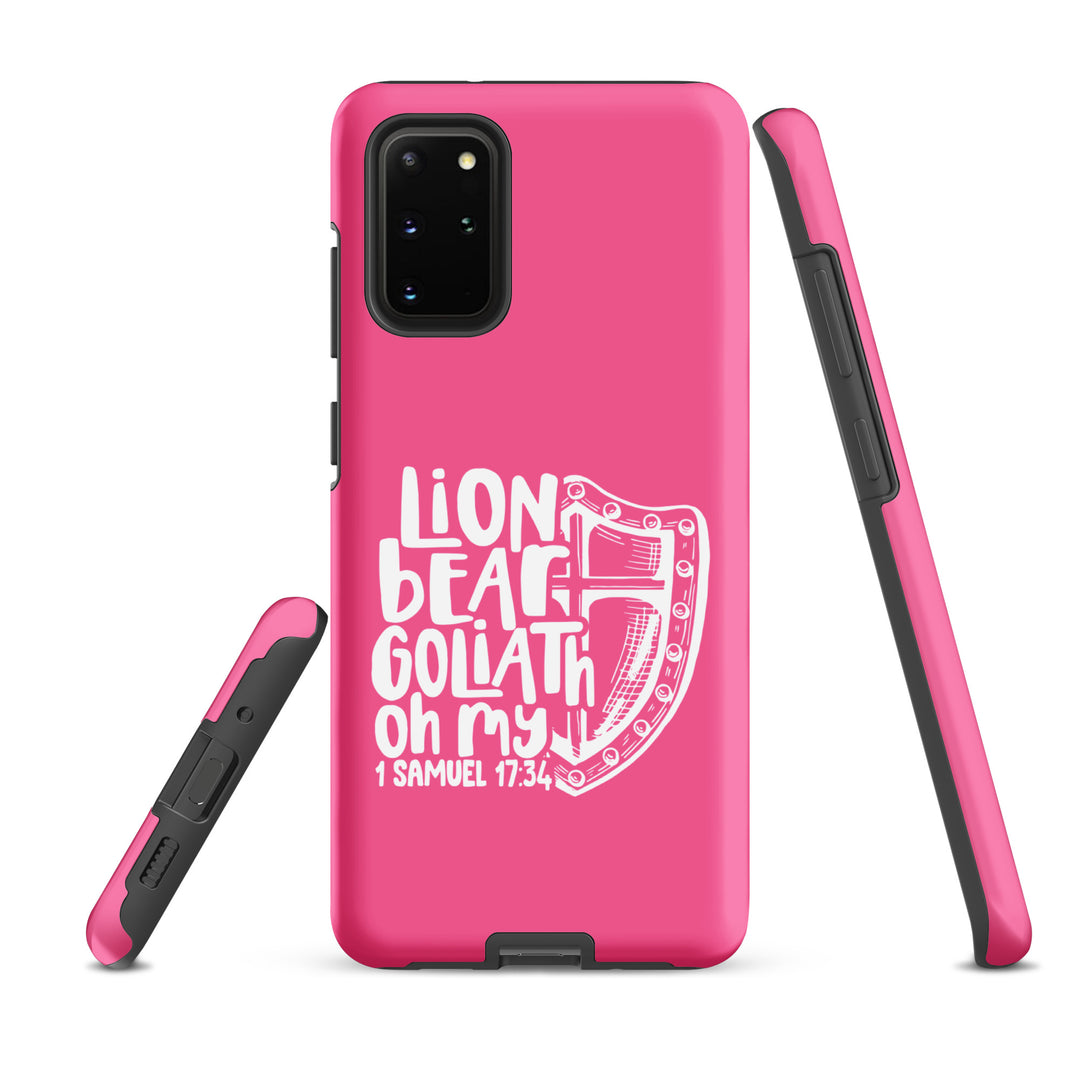 Christian Phone Case Lion Bear Goliath Oh My for Samsung® Samsung® Phone Cases   