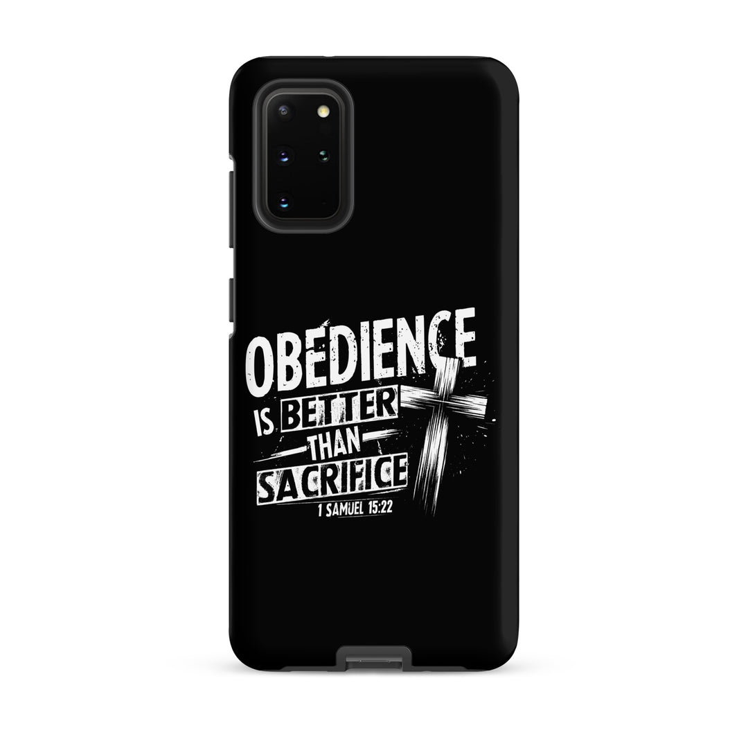 Christian Phone Case Obedience Is Better for Samsung® Samsung® Phone Cases Matte Samsung Galaxy S20 Plus 