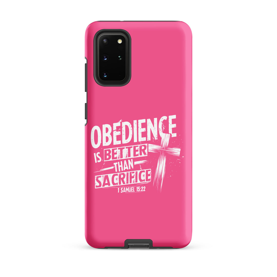 Christian Phone Case Obedience Is Better for Samsung® Samsung® Phone Cases Matte Samsung Galaxy S20 Plus 