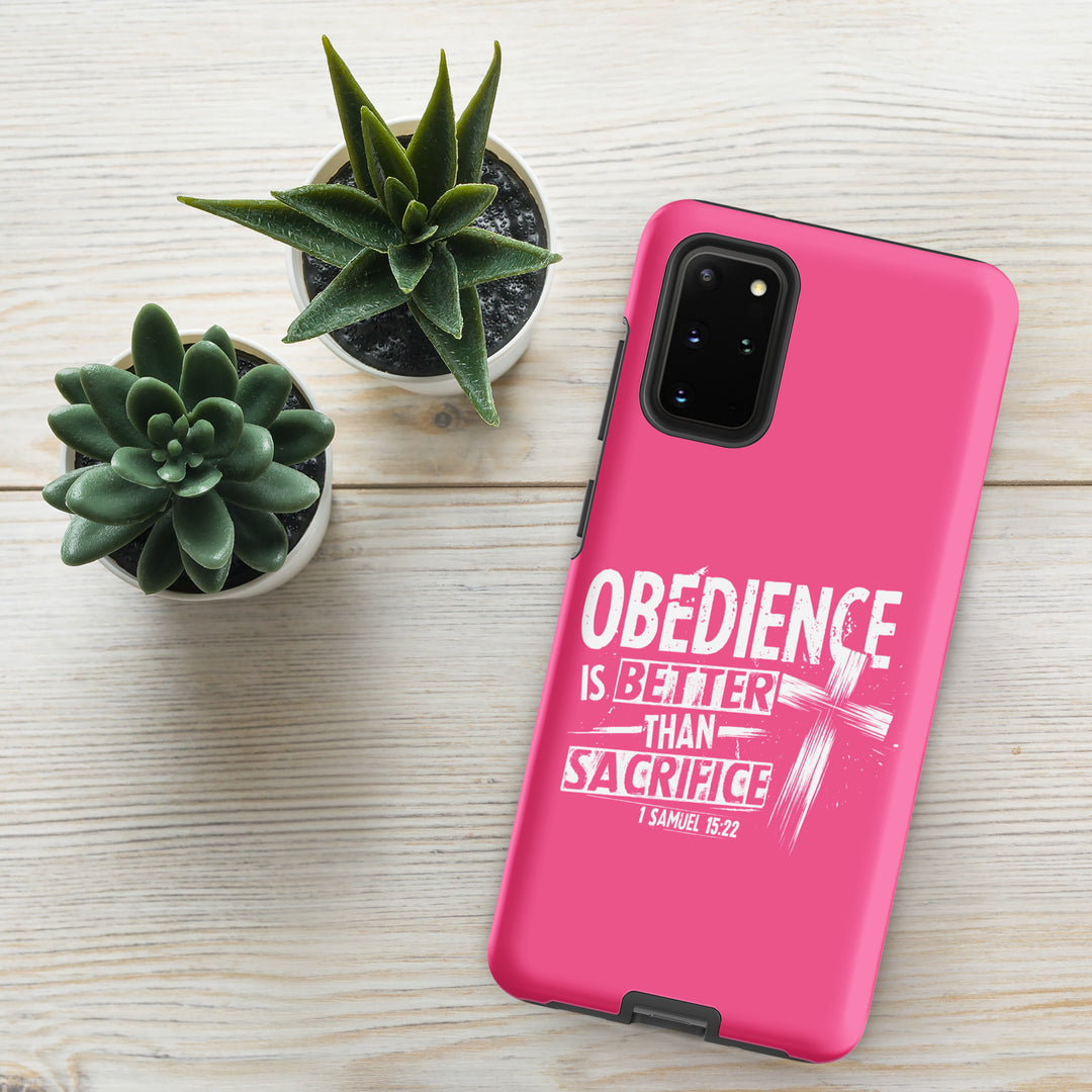 Christian Phone Case Obedience Is Better for Samsung® Samsung® Phone Cases   