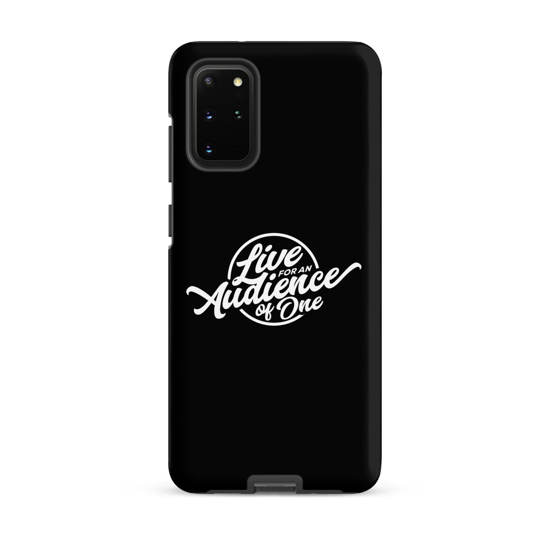 Christian Phone Case Audience of One Black for Samsung® Samsung® Phone Cases Matte Samsung Galaxy S20 Plus 