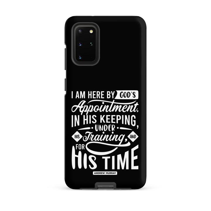 Christian Phone Case His Time Black for Samsung® Samsung® Phone Cases Matte Samsung Galaxy S20 Plus 