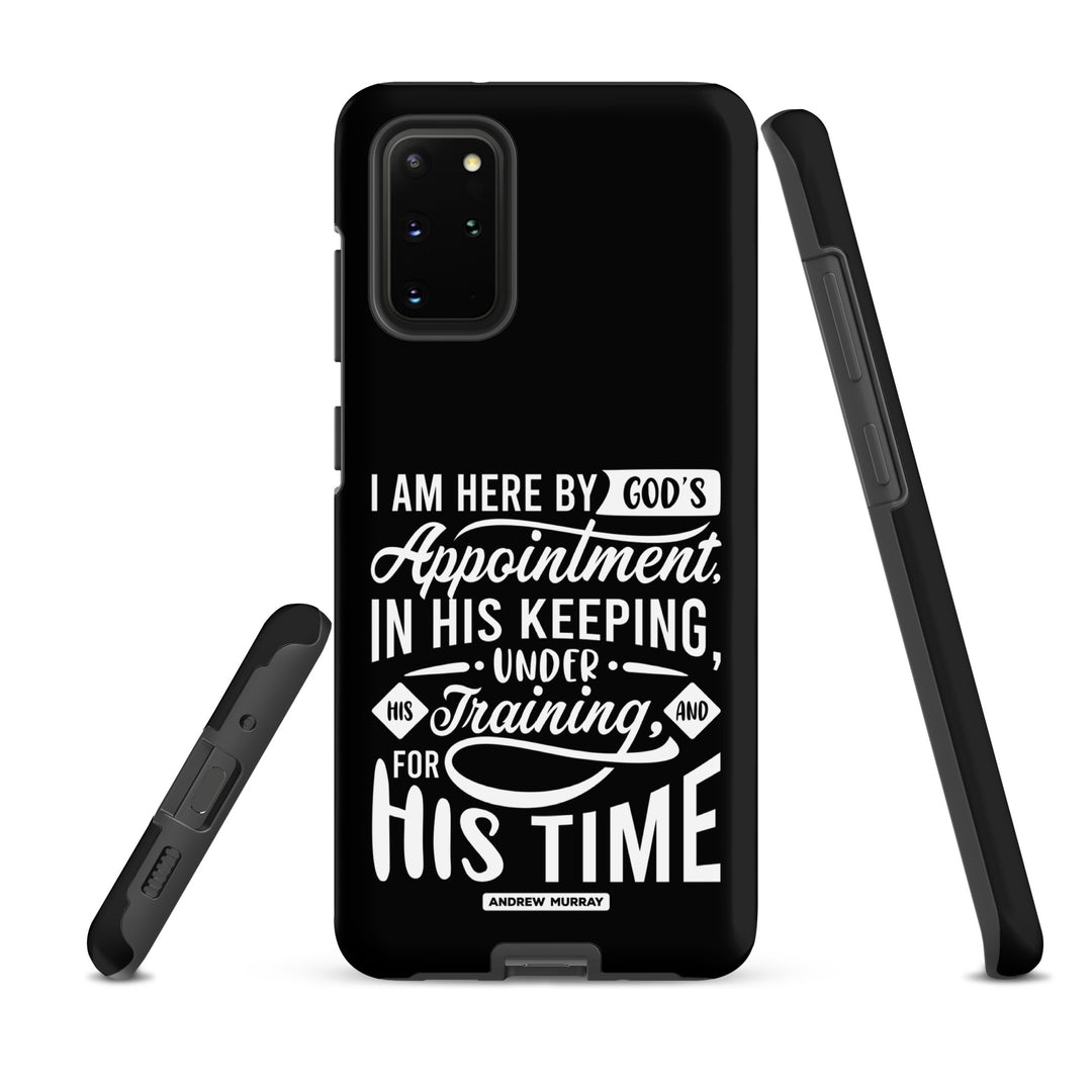 Christian Phone Case His Time Black for Samsung® Samsung® Phone Cases   