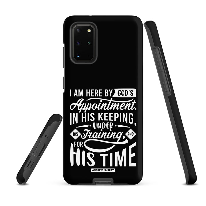 Christian Phone Case His Time Black for Samsung® Samsung® Phone Cases   