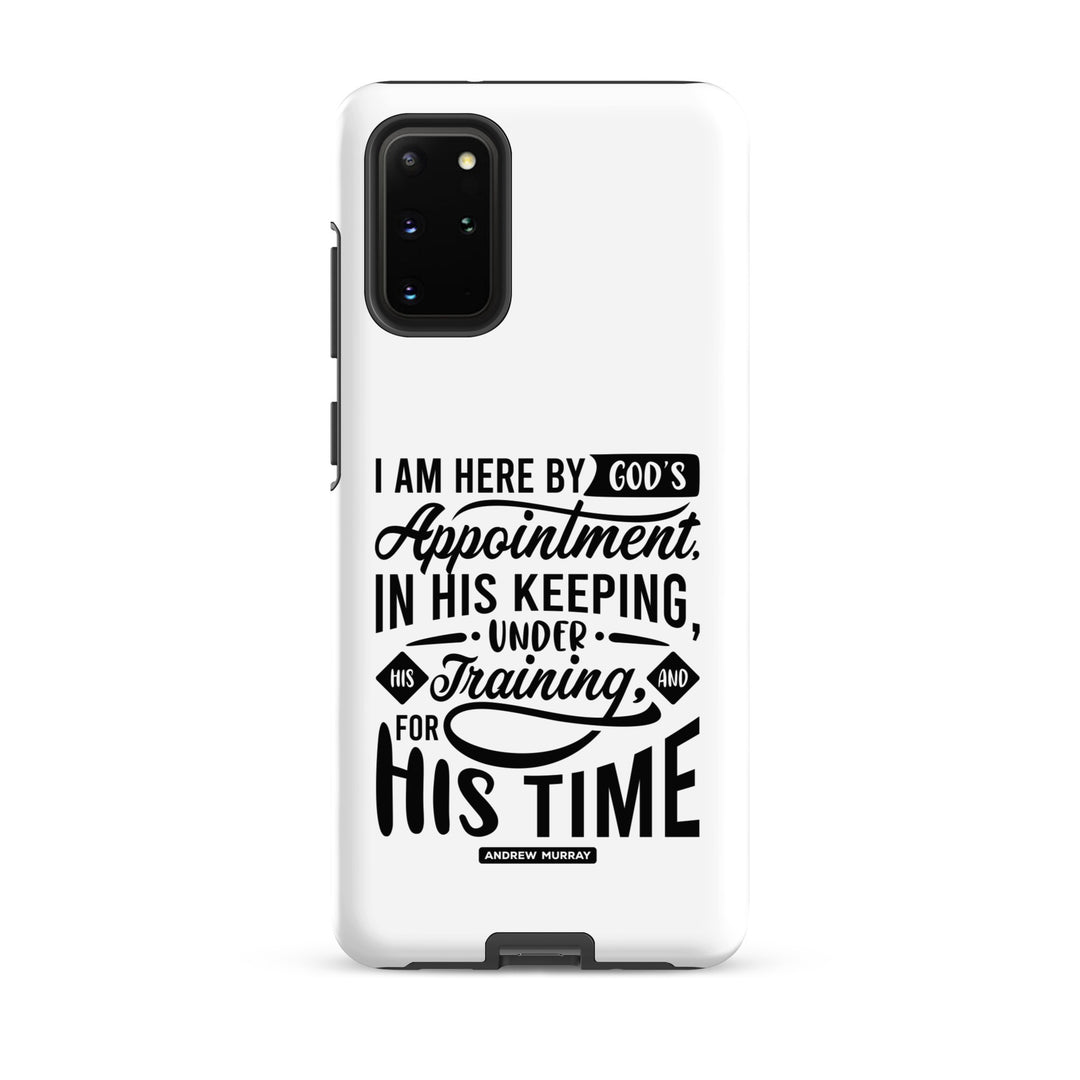 Christian Phone Case His Time White for Samsung® Samsung® Phone Cases Matte Samsung Galaxy S20 Plus 