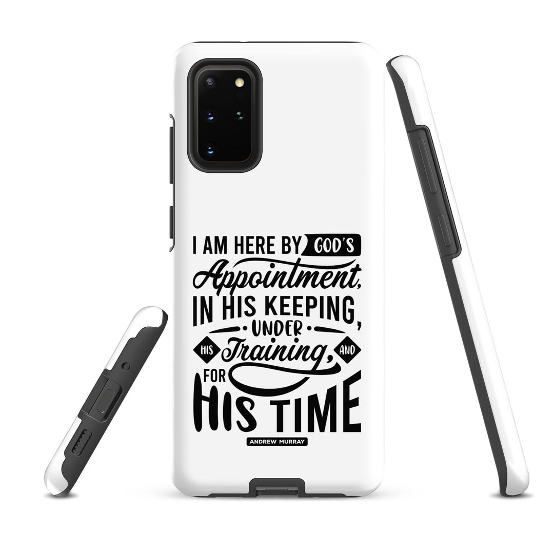 Christian Phone Case His Time White for Samsung® Samsung® Phone Cases   