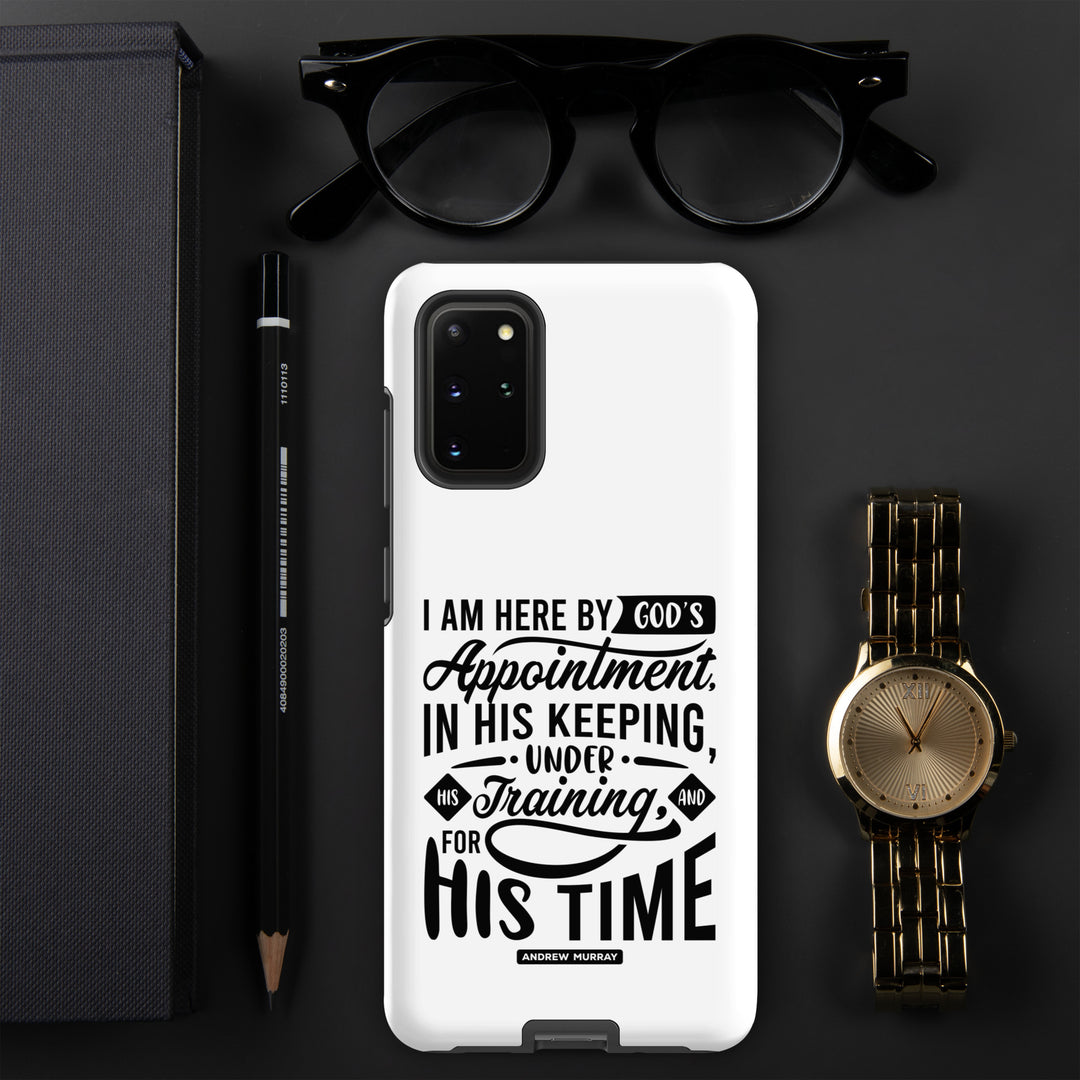 Christian Phone Case His Time White for Samsung® Samsung® Phone Cases   