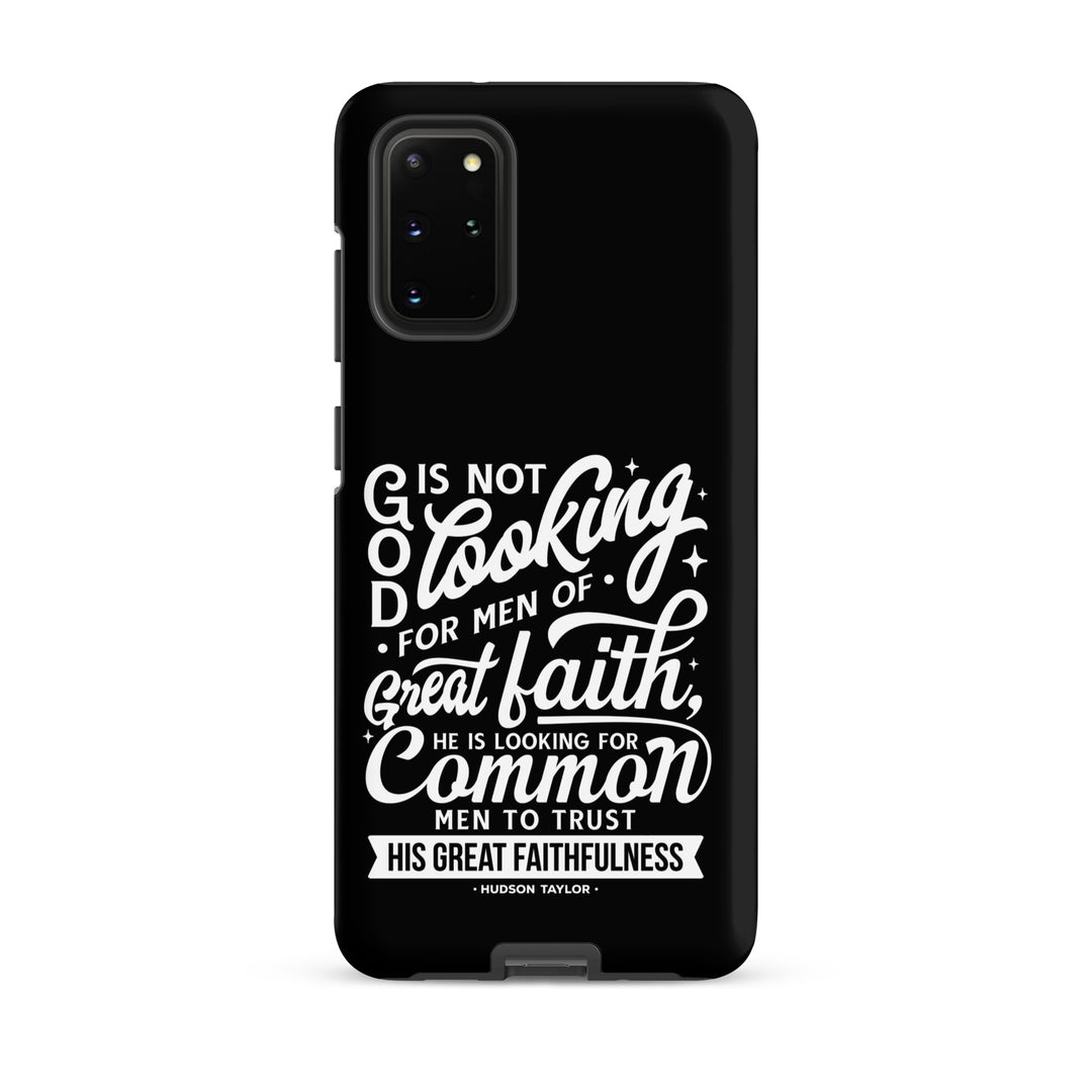 Christian Phone Case Common Men Black for Samsung® Samsung® Phone Cases Matte Samsung Galaxy S20 Plus 