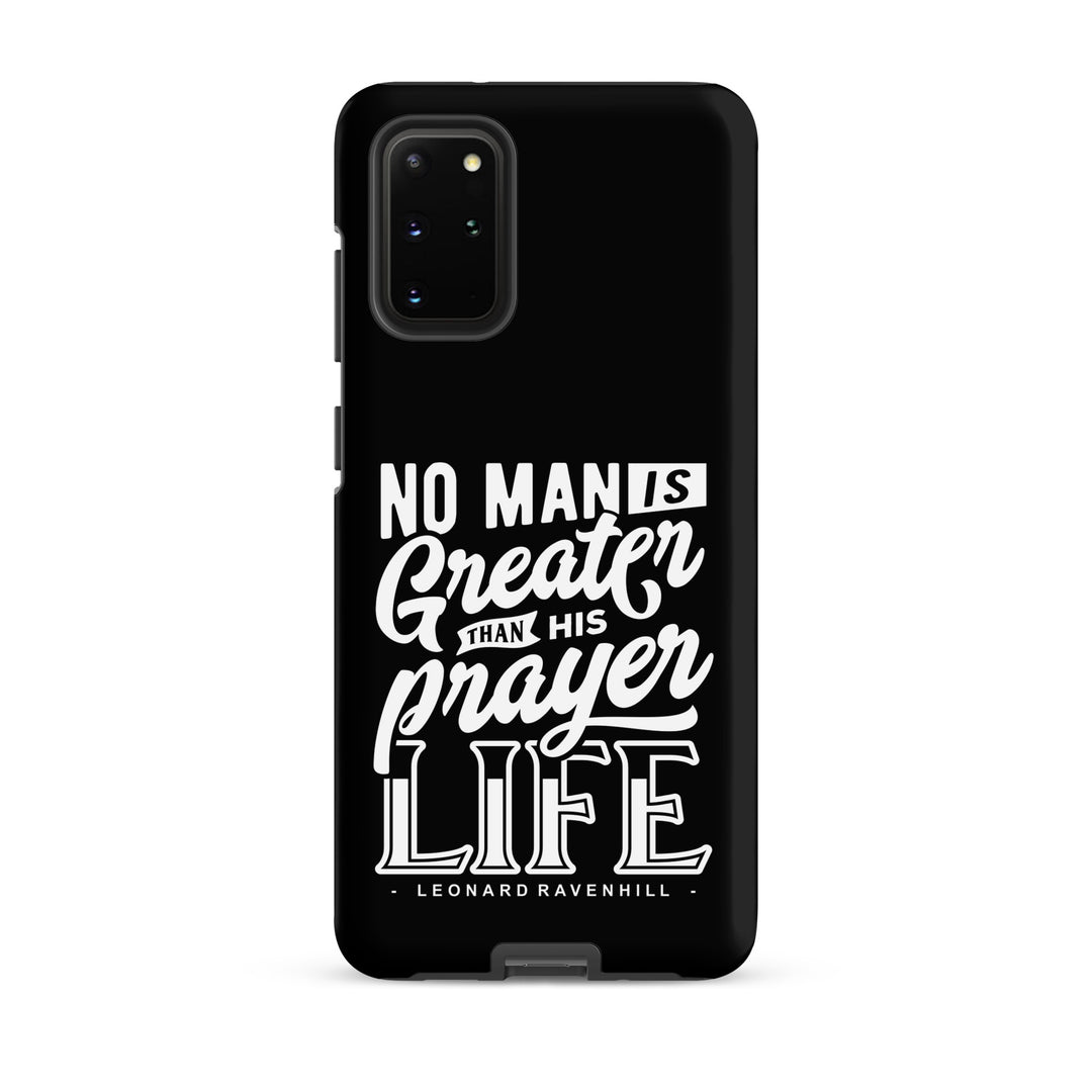 Christian Phone Case Prayer Life Black for Samsung® Samsung® Phone Cases Matte Samsung Galaxy S20 Plus 