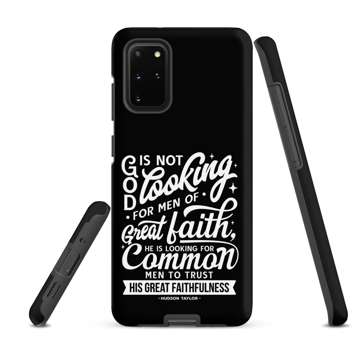 Christian Phone Case Common Men Black for Samsung® Samsung® Phone Cases   