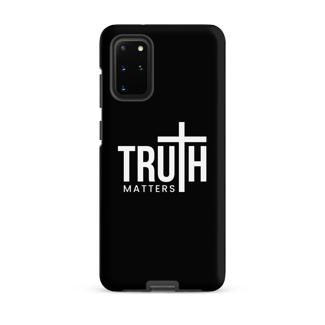 Christian Phone Case Truth Matters Black for Samsung® Samsung® Phone Cases Matte Samsung Galaxy S20 Plus 