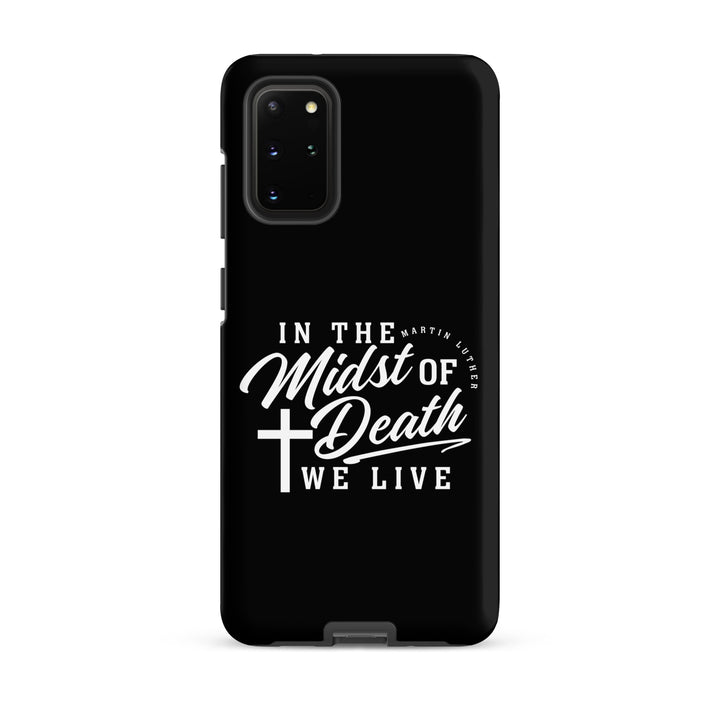 Christian Phone Case Midst of Death Black for Samsung® Samsung® Phone Cases Matte Samsung Galaxy S20 Plus 