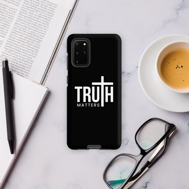 Christian Phone Case Truth Matters Black for Samsung® Samsung® Phone Cases   