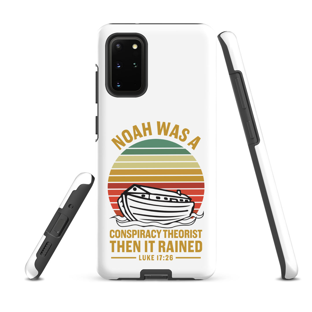 Christian Phone Case Noah Conspiracy White for Samsung® Samsung® Phone Cases   