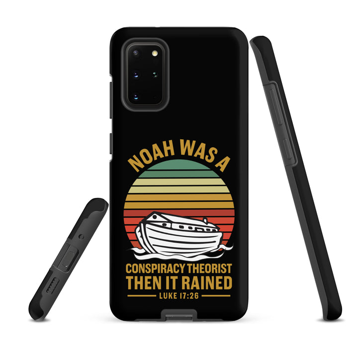 Christian Phone Case Noah Conspiracy Black for Samsung® Samsung® Phone Cases   