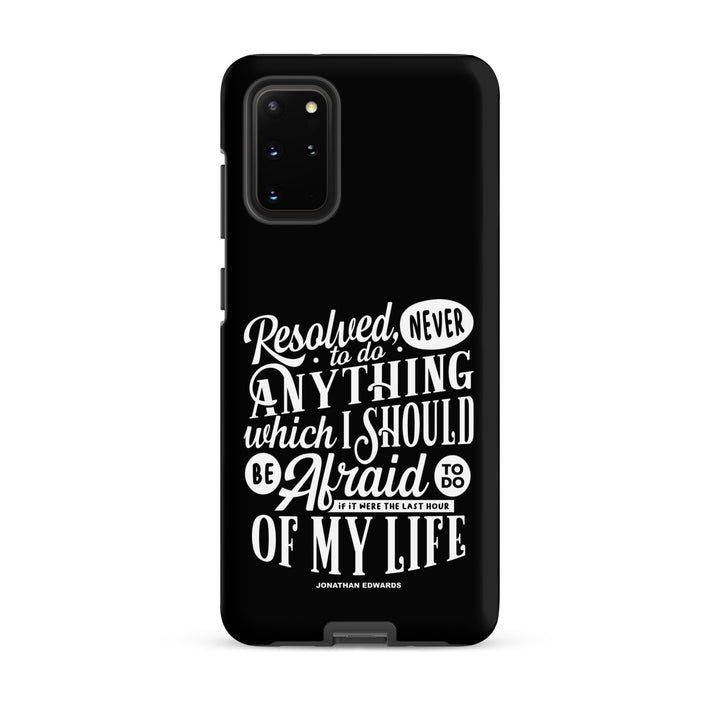 Christian Phone Case Last Hour Black for Samsung® Samsung® Phone Cases Matte Samsung Galaxy S20 Plus 