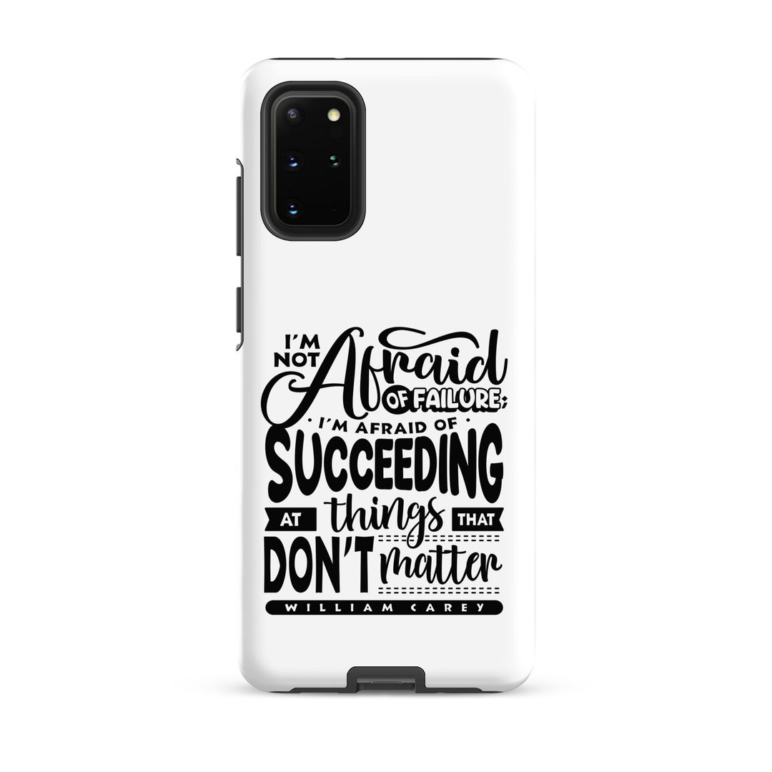 Christian Phone Case Things That Matter White for Samsung® Samsung® Phone Cases Matte Samsung Galaxy S20 Plus 