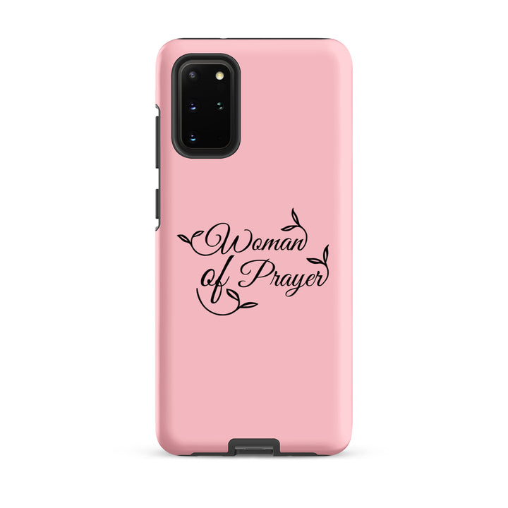 Christian Phone Case Woman of Prayer Pink for Samsung® Samsung® Phone Cases Matte Samsung Galaxy S20 Plus 